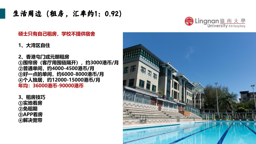 香港岭南大学融合科技硕士2025招生简章